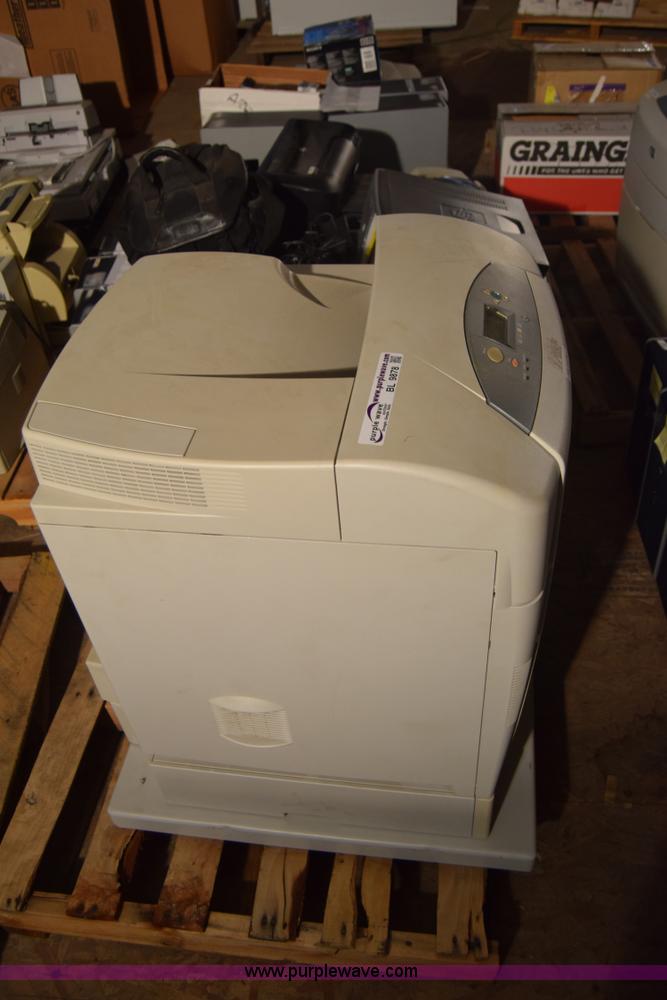 image for item BL9878 HP Color Laser Jet 5550DTN printer