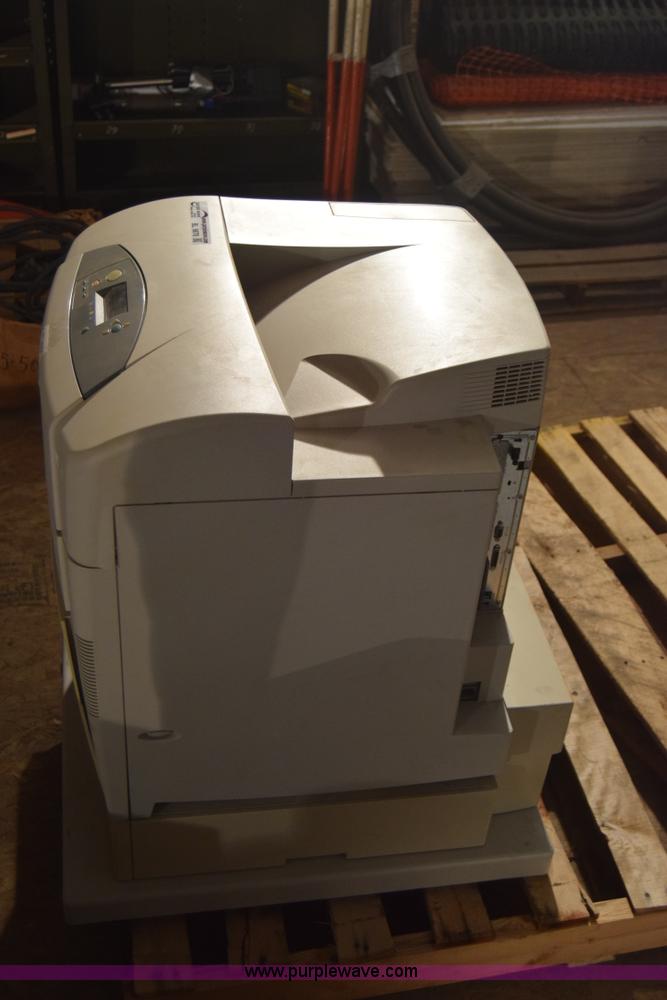 image for item BL9878 HP Color Laser Jet 5550DTN printer