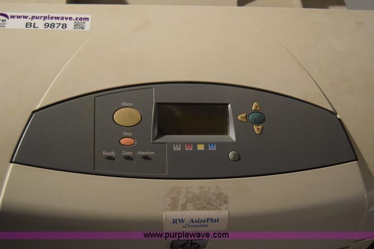image for item BL9878 HP Color Laser Jet 5550DTN printer