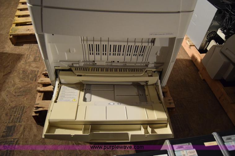 image for item BL9878 HP Color Laser Jet 5550DTN printer