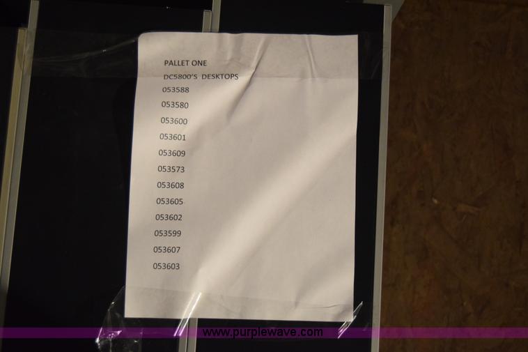 image for item BL9879 (12) Dell DC5800 CPU