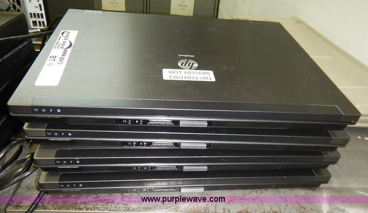 image for item BT9650 (4) HP 8740W laptops