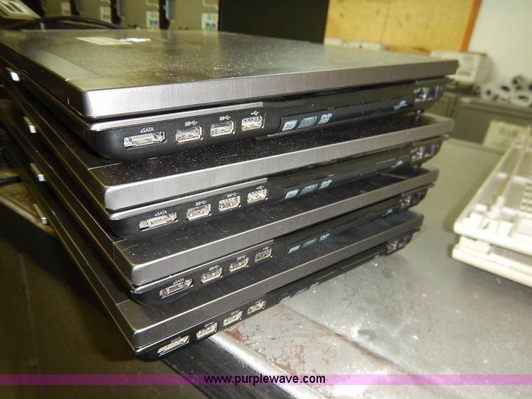 image for item BT9650 (4) HP 8740W laptops