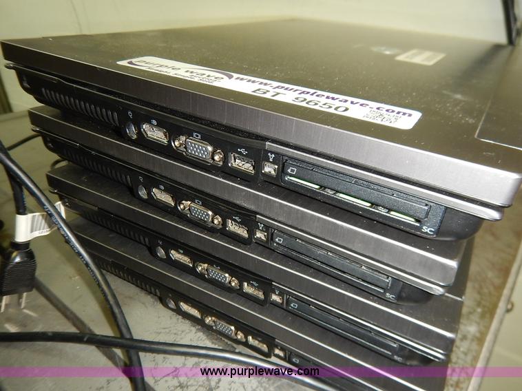 image for item BT9650 (4) HP 8740W laptops