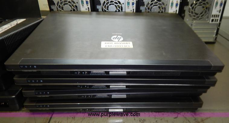 image for item BT9651 (4) HP 8740W laptops