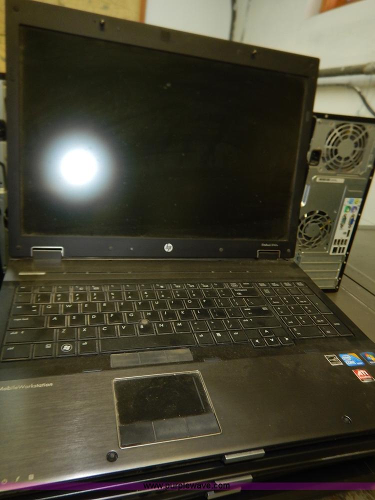 image for item BT9651 (4) HP 8740W laptops