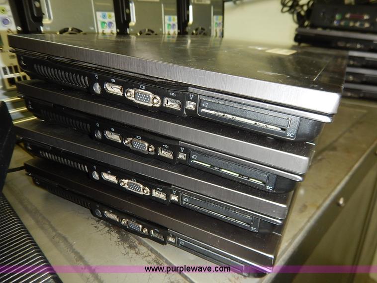 image for item BT9651 (4) HP 8740W laptops