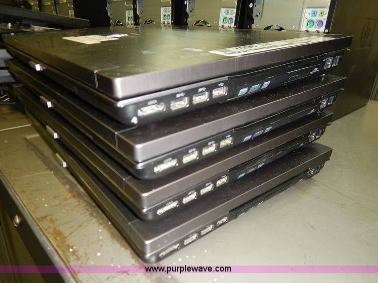 image for item BT9652 (4) HP 8740W laptops