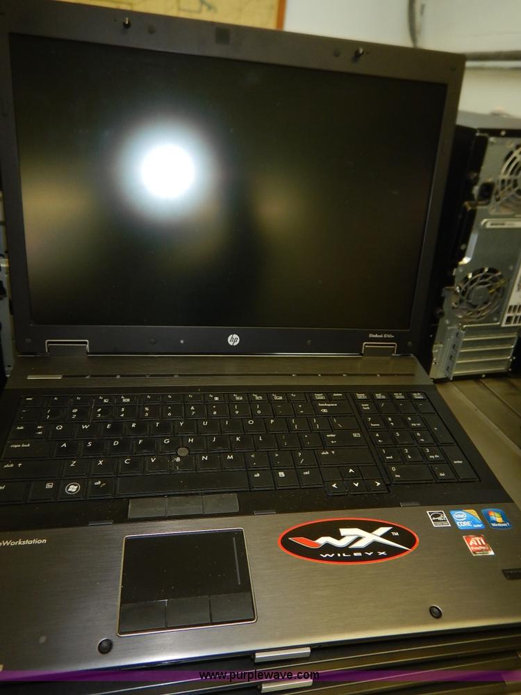 image for item BT9652 (4) HP 8740W laptops