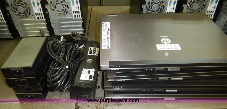 image for item BT9653 (4) HP 8740W laptops