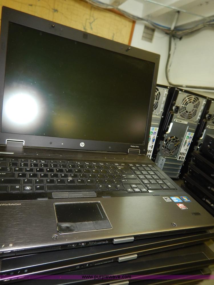 image for item BT9653 (4) HP 8740W laptops