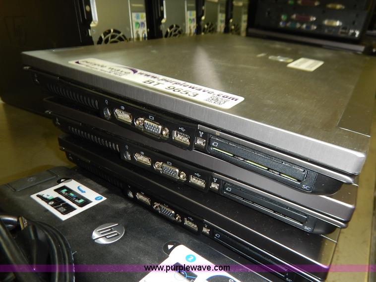 image for item BT9653 (4) HP 8740W laptops