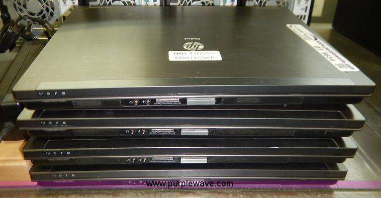 image for item BT9654 (4) HP 8740W laptops