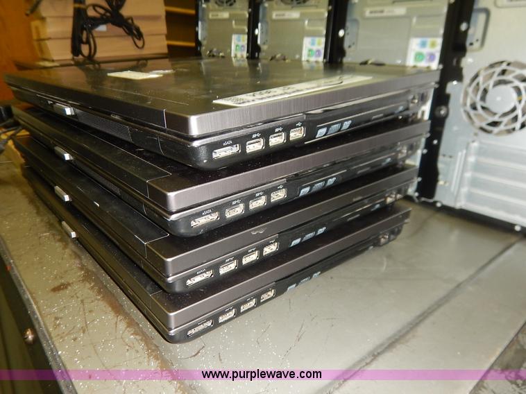 image for item BT9654 (4) HP 8740W laptops