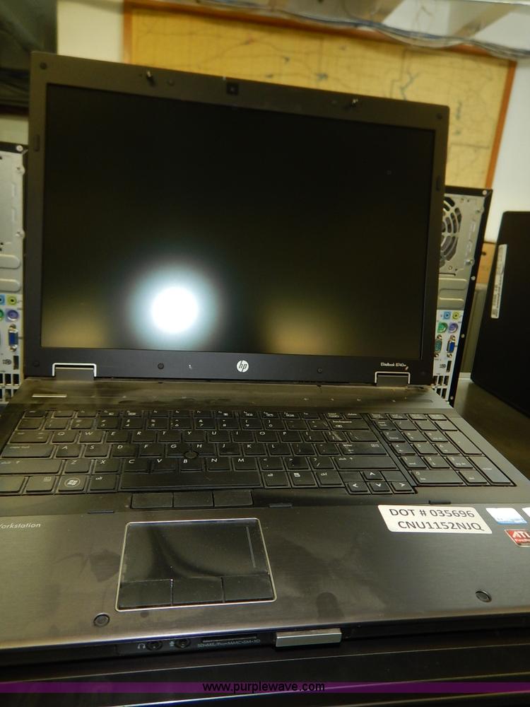 image for item BT9654 (4) HP 8740W laptops