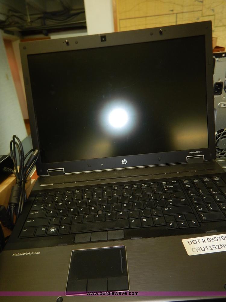 image for item BT9655 (4) HP 8740W laptops