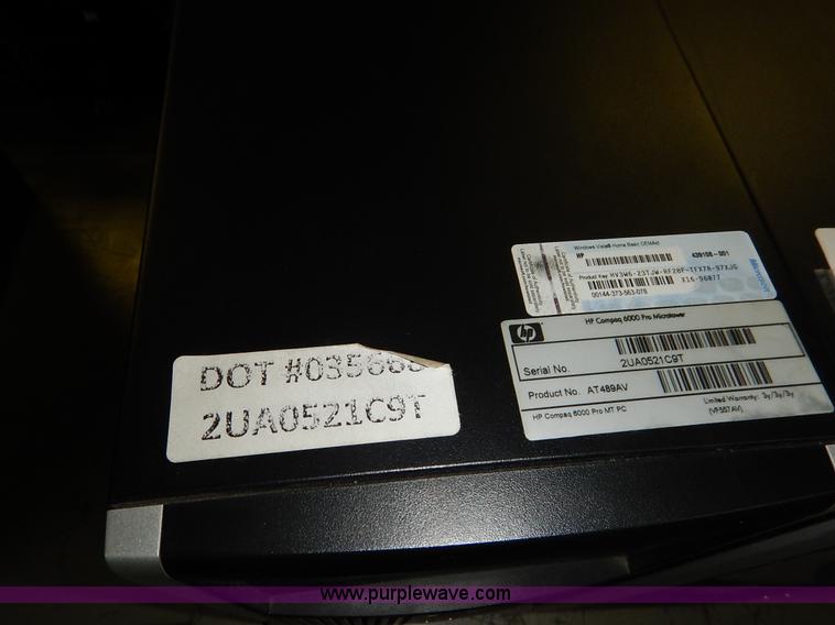 image for item BT9663 (4) HP Pro 6000 CPU