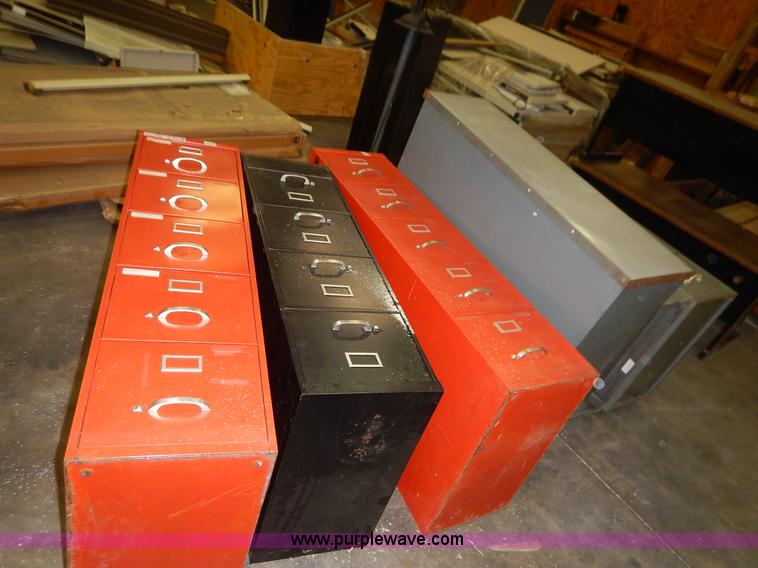 image for item BT9684 Assorted file cabinets and desks