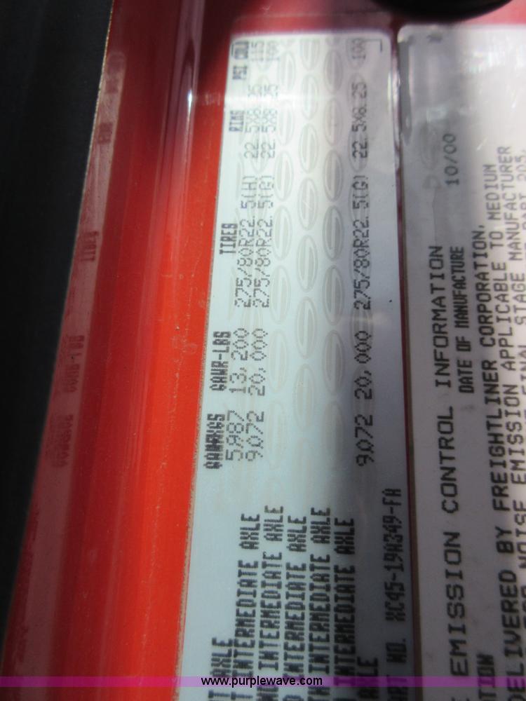 image for item I1948 2001 Sterling LT7500 dump truck