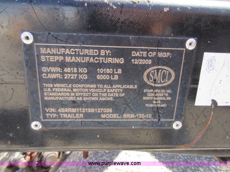 image for item I1957 2009 Stepp SRM10X120 pothole patcher