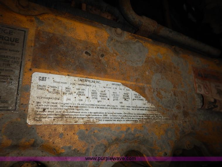 image for item K1664 2001 Sterling LP7500 dump truck