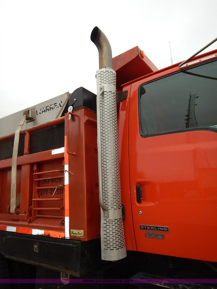 image for item K1665 2001 Sterling LP7500 dump truck