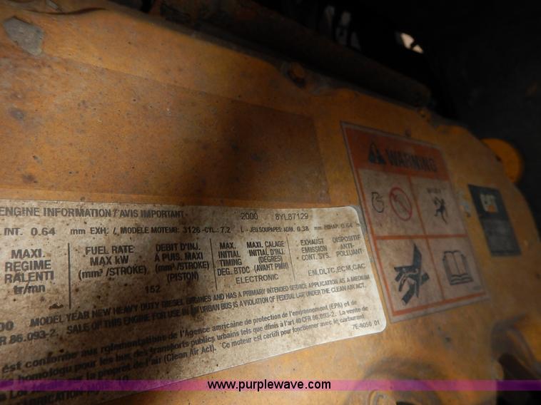 image for item K1665 2001 Sterling LP7500 dump truck