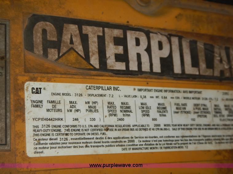 image for item K1678 2001 Sterling LT7500 dump truck