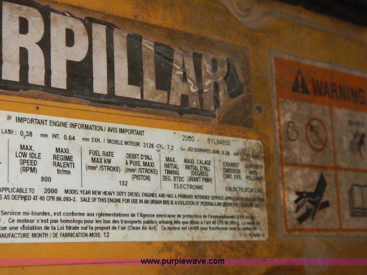 image for item K1678 2001 Sterling LT7500 dump truck