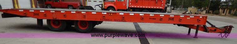 image for item K1683 1998 Landoll 345B tilt deck trailer
