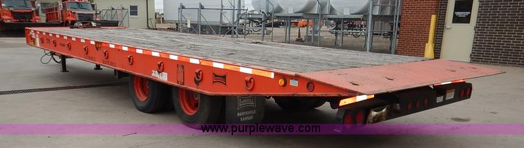 image for item K1683 1998 Landoll 345B tilt deck trailer