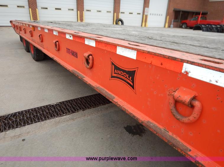 image for item K1683 1998 Landoll 345B tilt deck trailer
