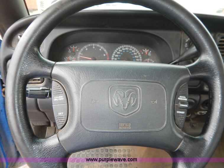 image for item K1696 2001 Dodge Ram 1500 Quad Cab pickup truck