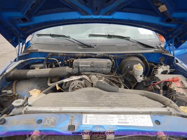 image for item K1696 2001 Dodge Ram 1500 Quad Cab pickup truck