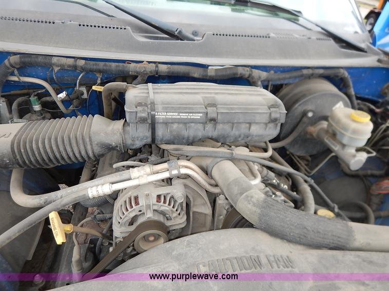 image for item K1696 2001 Dodge Ram 1500 Quad Cab pickup truck