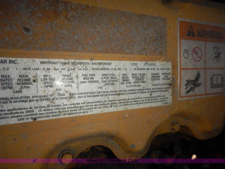 image for item K1707 2001 Sterling LT7501 dump truck