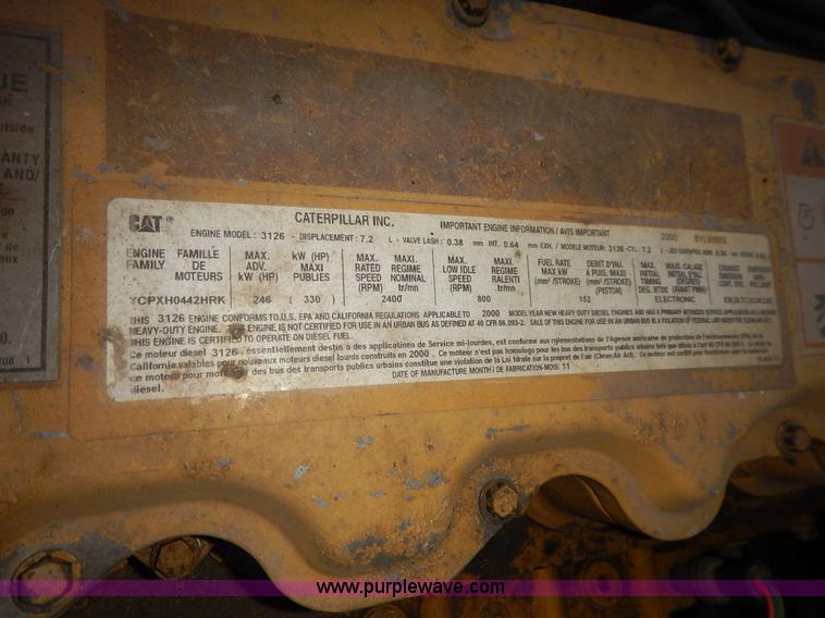 image for item K1708 2001 Sterling LT7501 dump truck