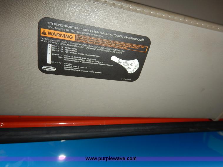 image for item K1709 2001 Sterling LT7501 dump truck