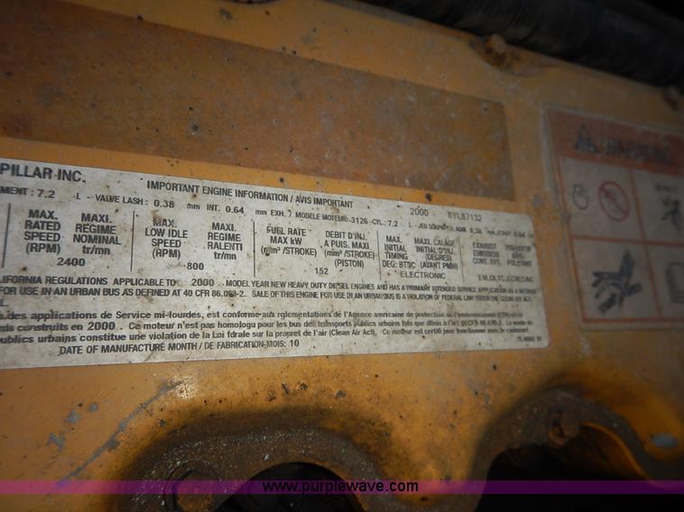 image for item K1710 2001 Sterling LT7501 dump truck