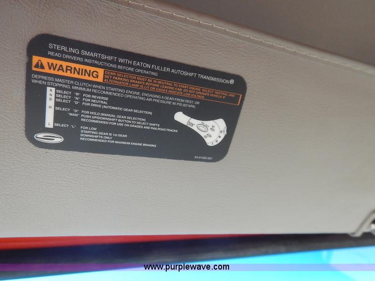 image for item K1711 2001 Sterling LT7501 dump truck