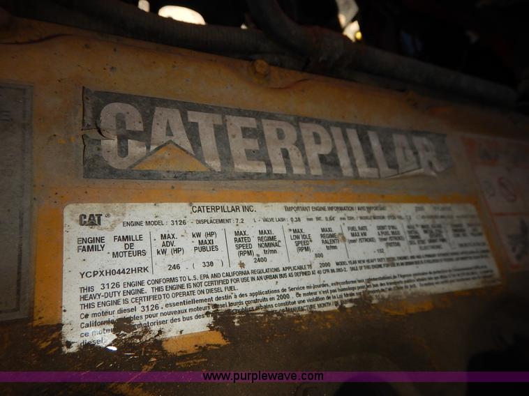 image for item K1711 2001 Sterling LT7501 dump truck