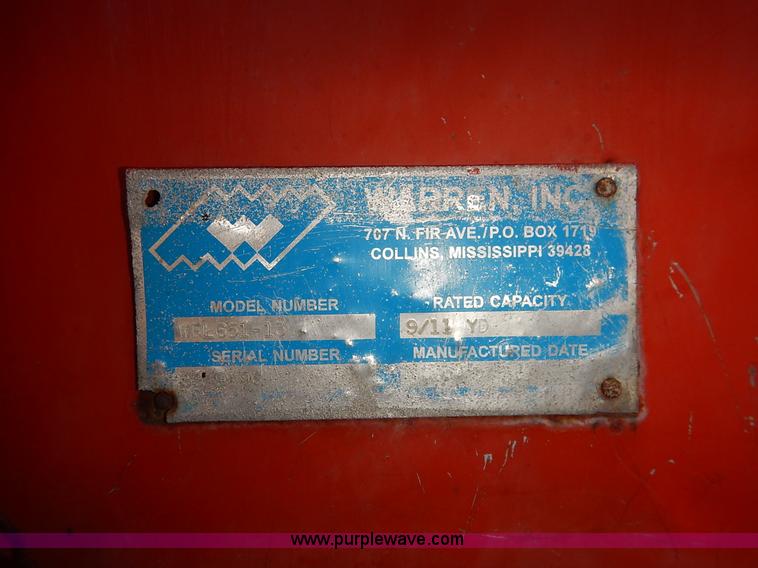 image for item K1714 2001 Sterling LT7501 dump truck