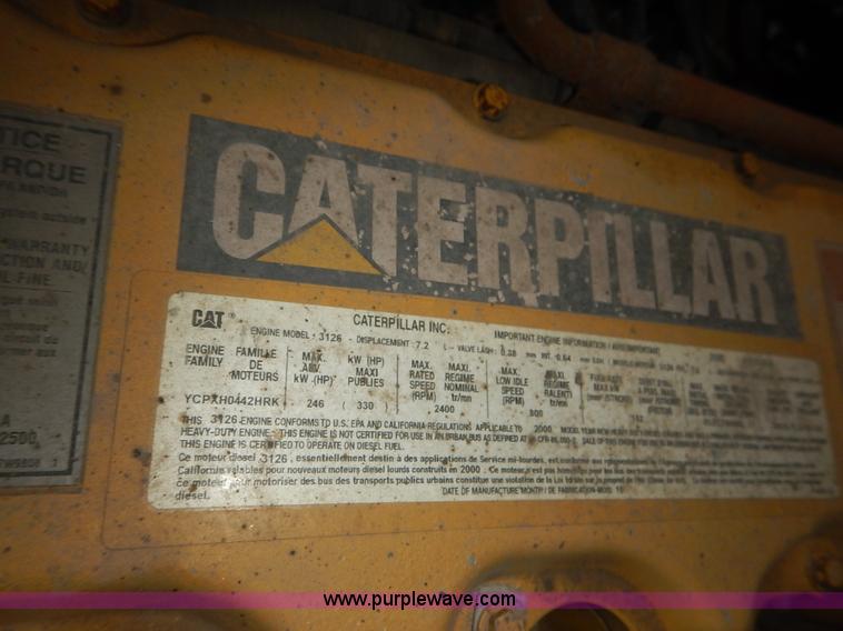 image for item K1726 2001 Sterling LT7501 dump truck