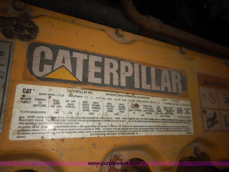 image for item K1736 2001 Sterling LT7500 dump truck