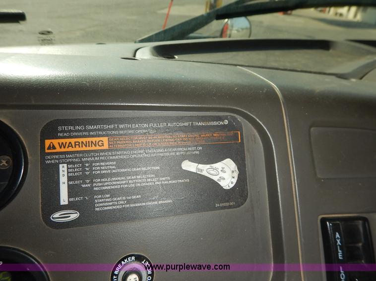 image for item L2305 2001 Sterling LT7500 dump truck