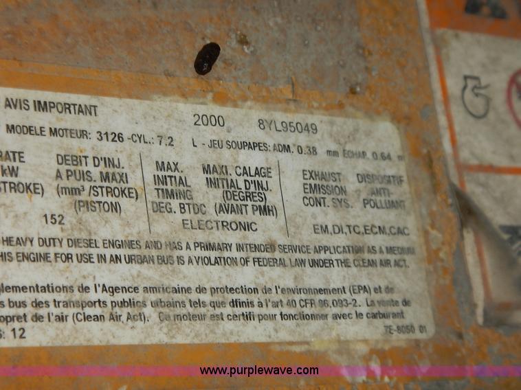 image for item L2305 2001 Sterling LT7500 dump truck