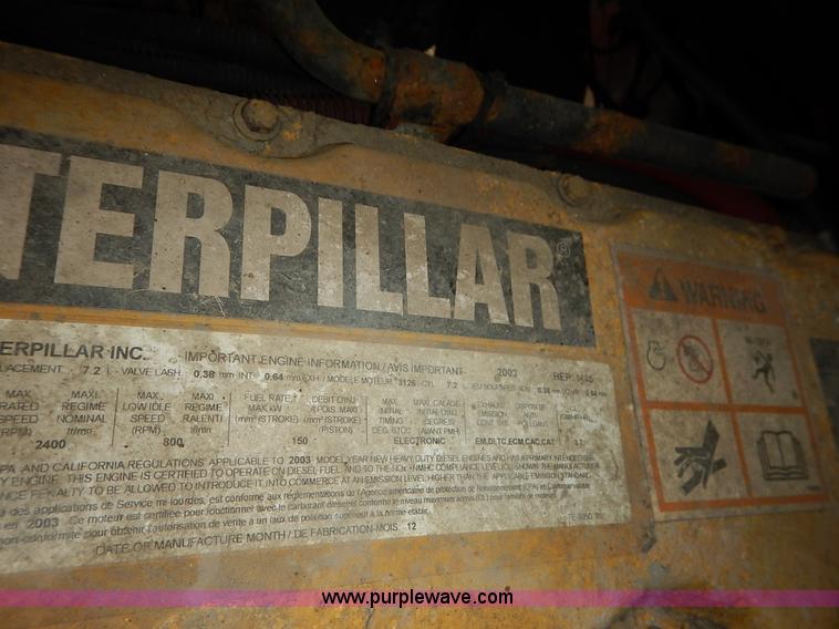 image for item L2491 2003 Sterling LT7500 dump truck