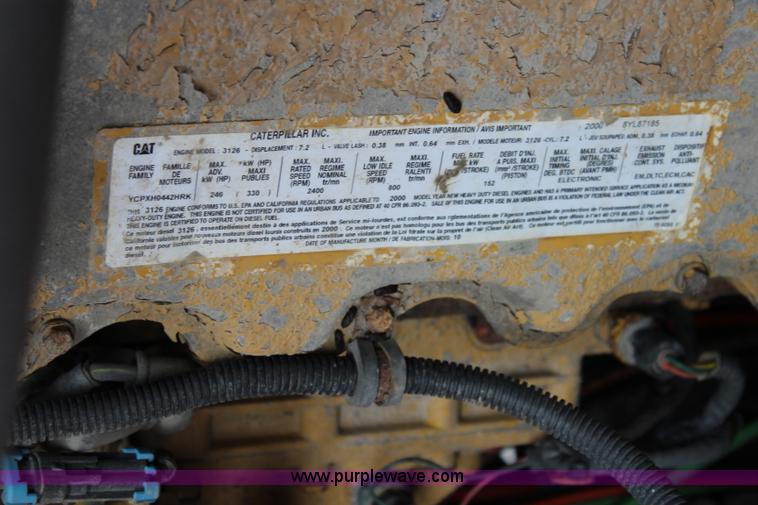 image for item L2492 2001 Sterling 7500 dump truck