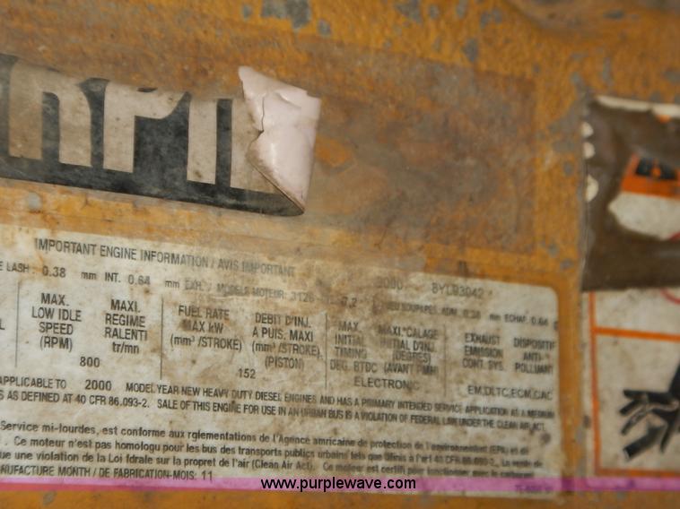 image for item L2493 2001 Sterling LT7500 dump truck