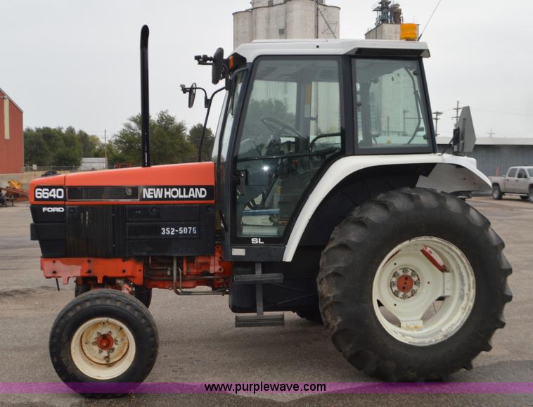 image for item L6392 1997 Ford New Holland 6640SL tractor